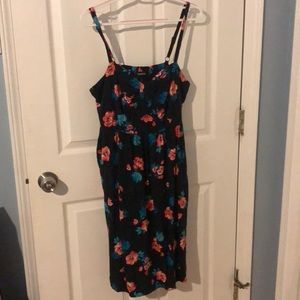 Torrid floral short dress w/pockets
